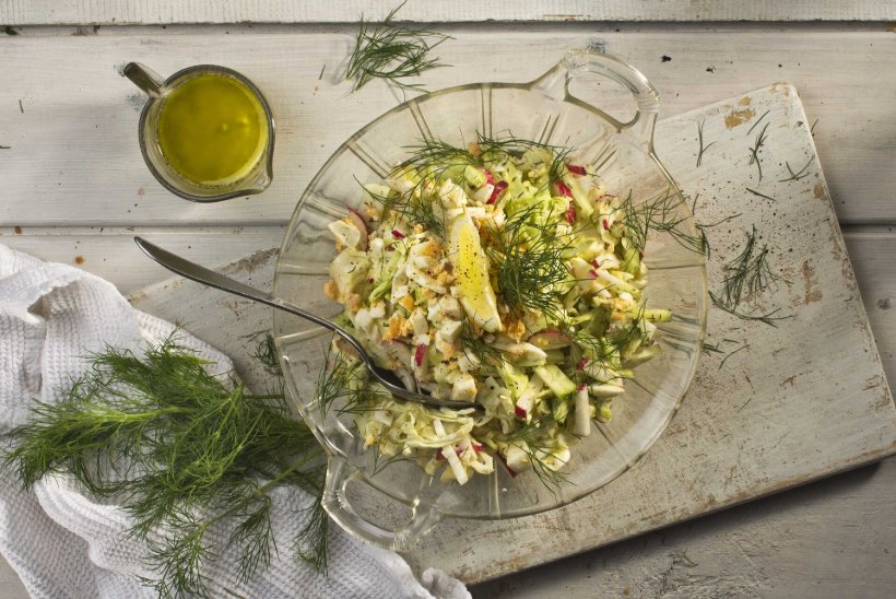 NII MÕNUS KRÕMPS! Varajase kapsa salat tillivinegretiga