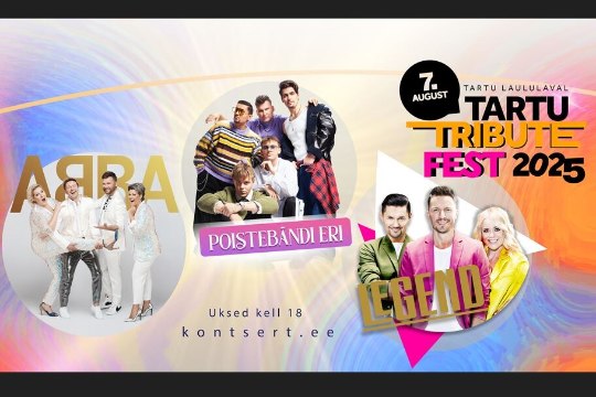 Õhtu täis nostalgiat ja häid laule: Tartu Tribute Fest toimub taas!