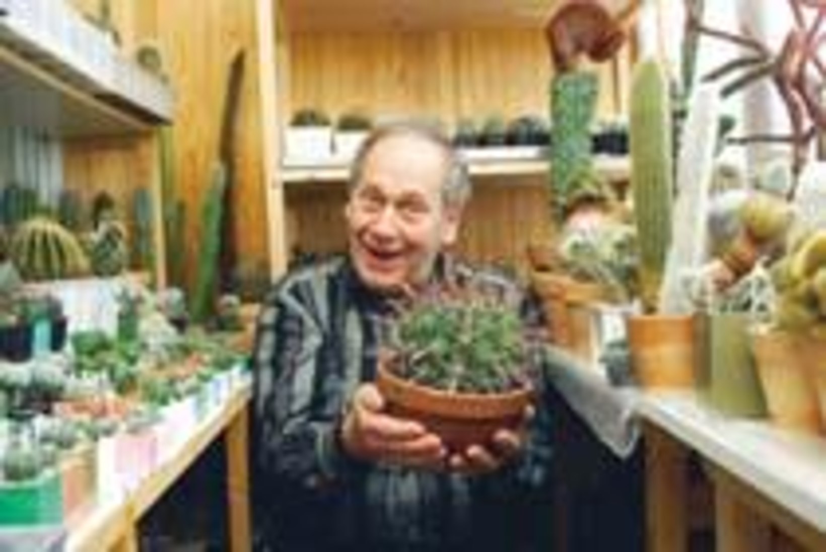 Ugala parim meesnäitleja Peeter Jürgens kasvatab 3000 kaktust