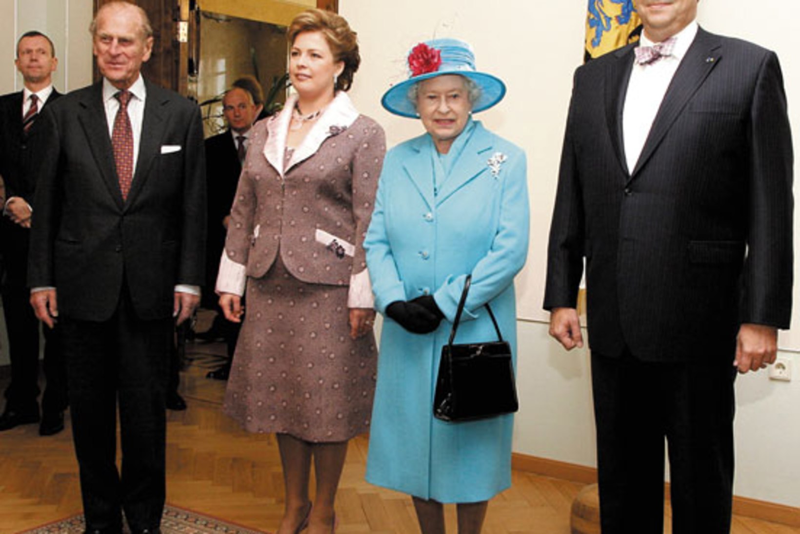 Welcome! - Tema Majesteet Elizabeth II jõudis Tallinna