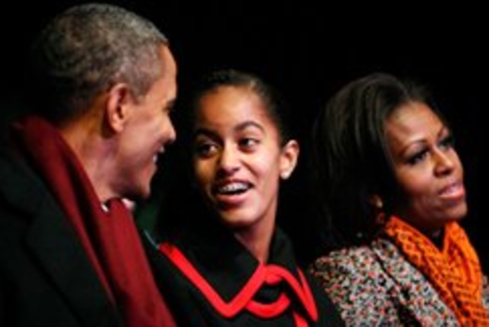 Barack Obama 13aastane tütar on isaga peaaegu ühepikkune!