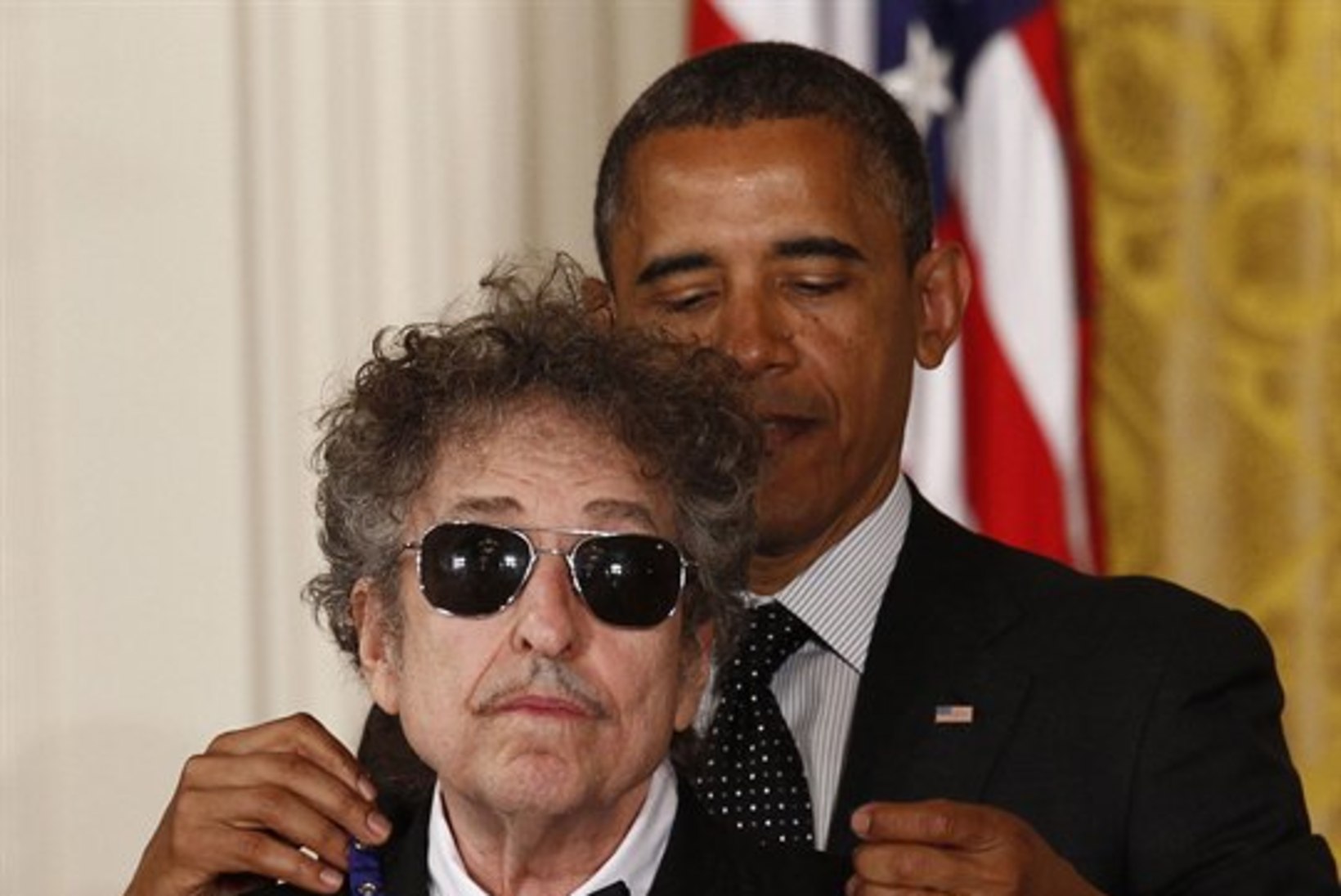 Barack Obama tunnustas Dylanit