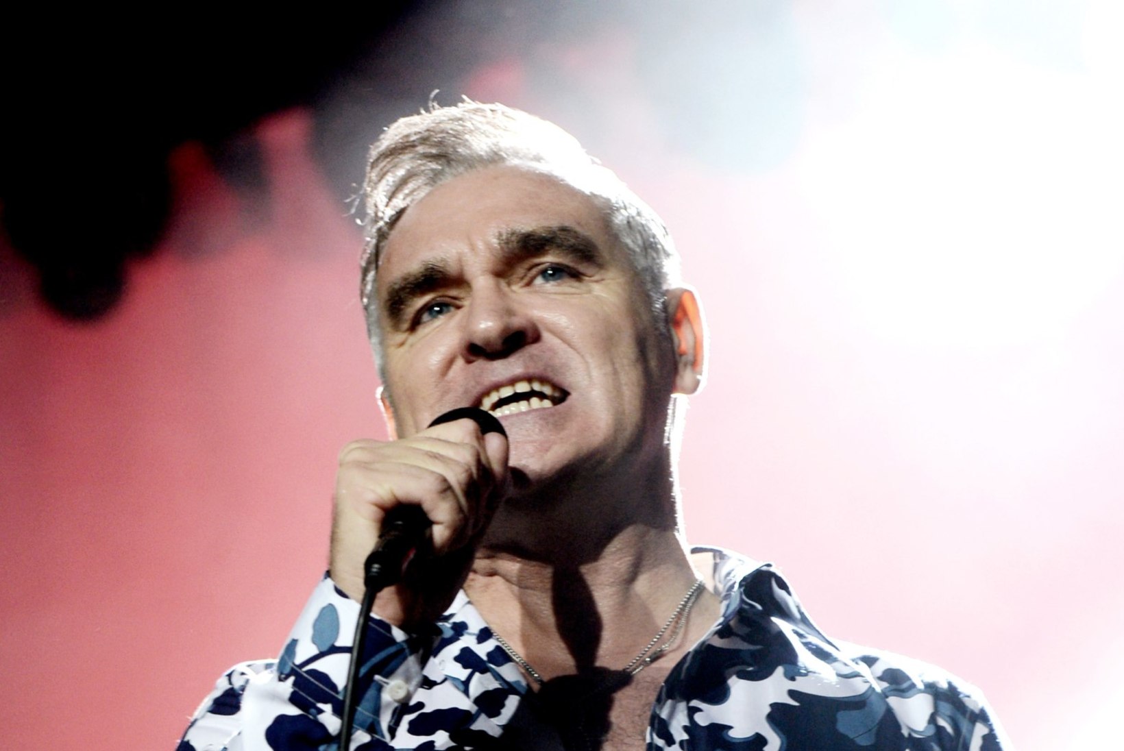 Morrissey sattus haiglasse