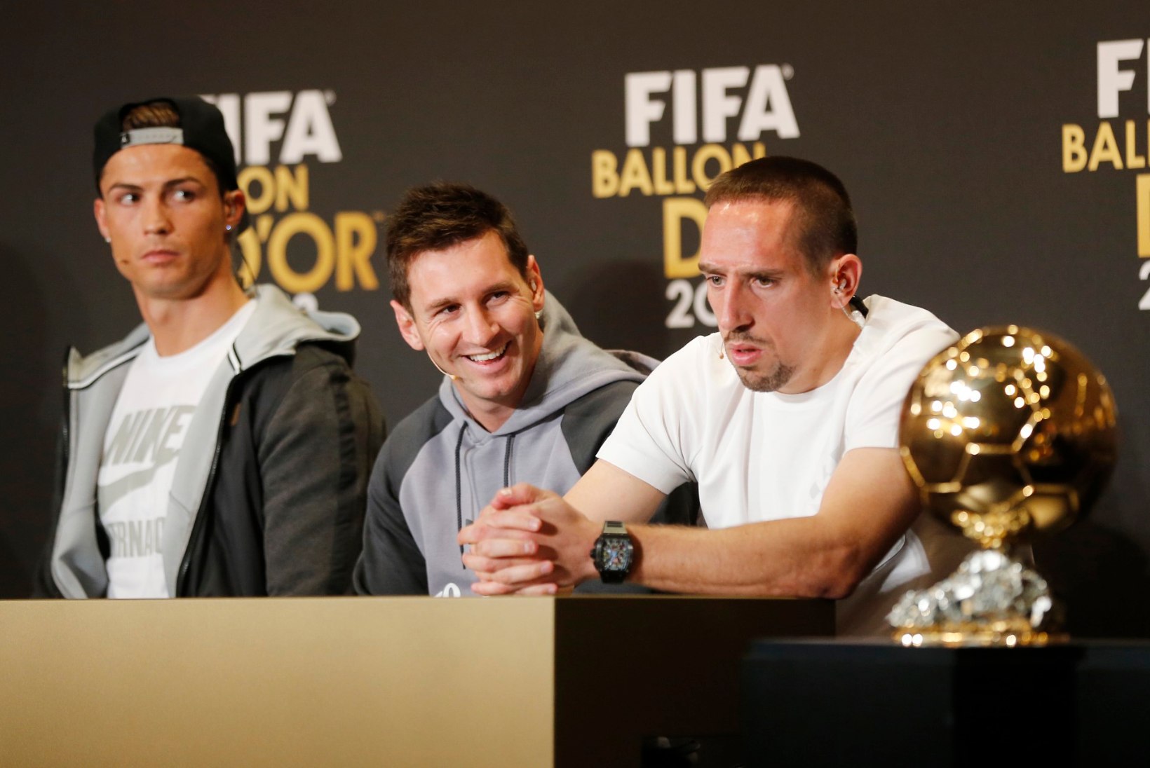 Pettunud Ribery maailma parima jalgpalluri auhinnast: mina võitsin kõik, Ronaldo mitte midagi...
