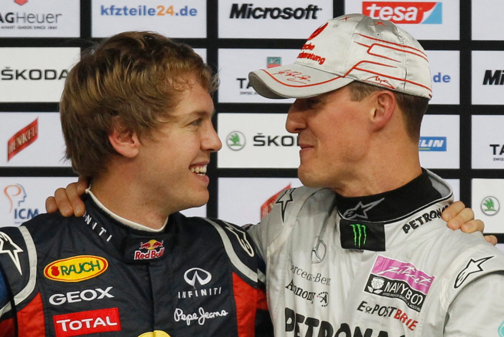 Emotsionaalne Vettel: palvetan, et Schumacheriga juhtuks ime