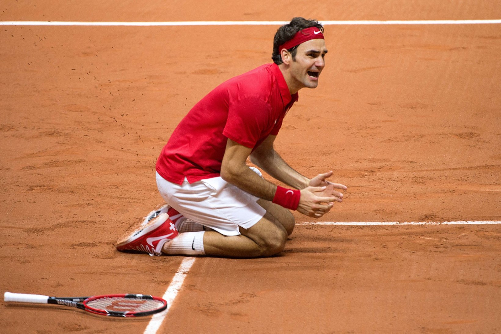 FOTOD: Roger Federer tõi Šveitsile ajaloolise võidu