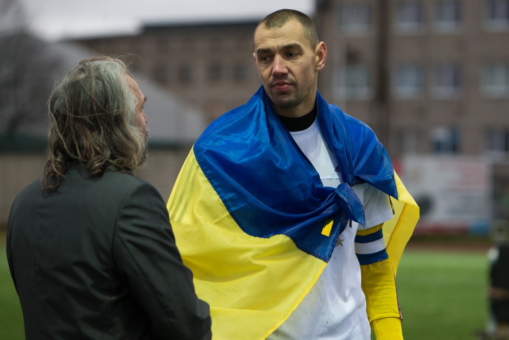 FOTOUUDIS: Smiško tähistas Levadia võitu kodumaa lipuga