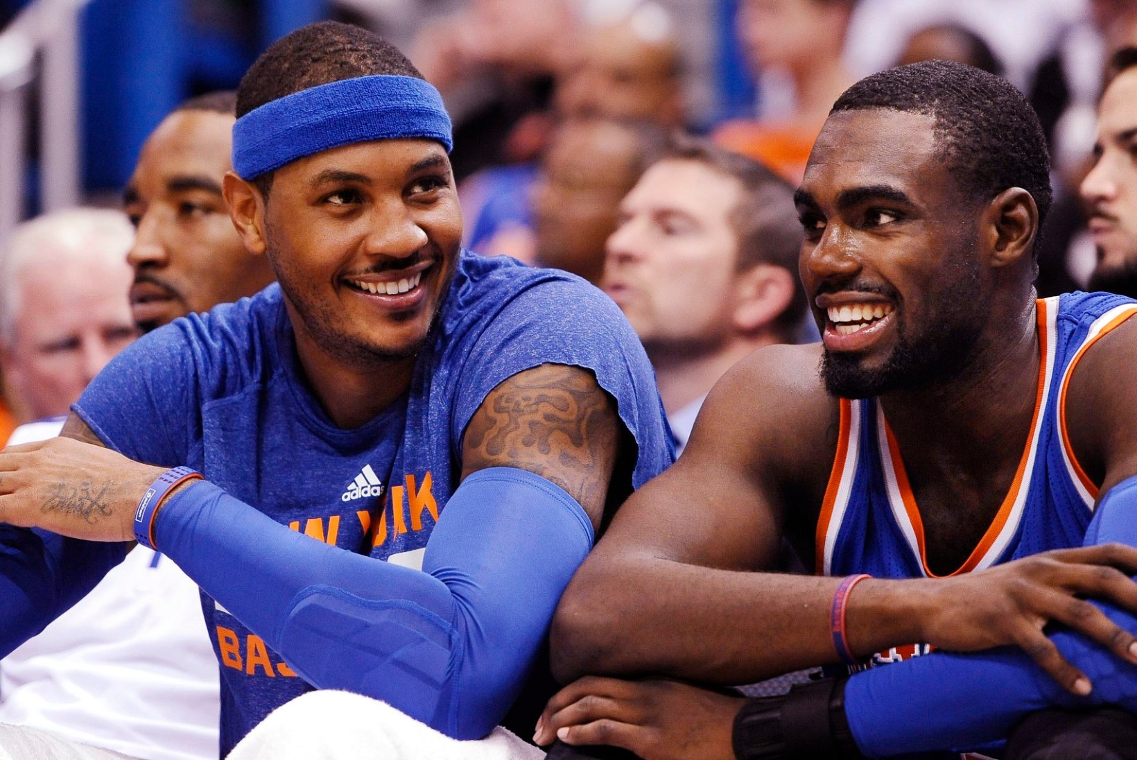 Knicksis käärib: Carmelo Anthony lubas meeskonnakaaslasele peksa anda
