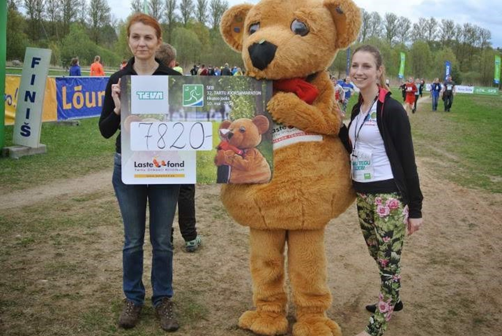 Spordisõbrad annetasid liigesehaigetele lastele ligi 8000 eurot