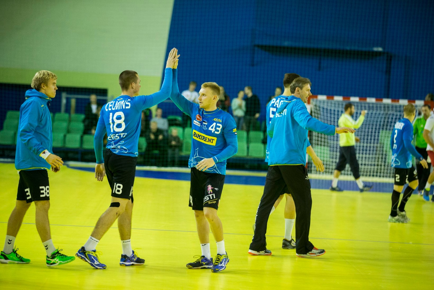 Eesti meeste käsipallikoondis sai Riia turniiril teise koha