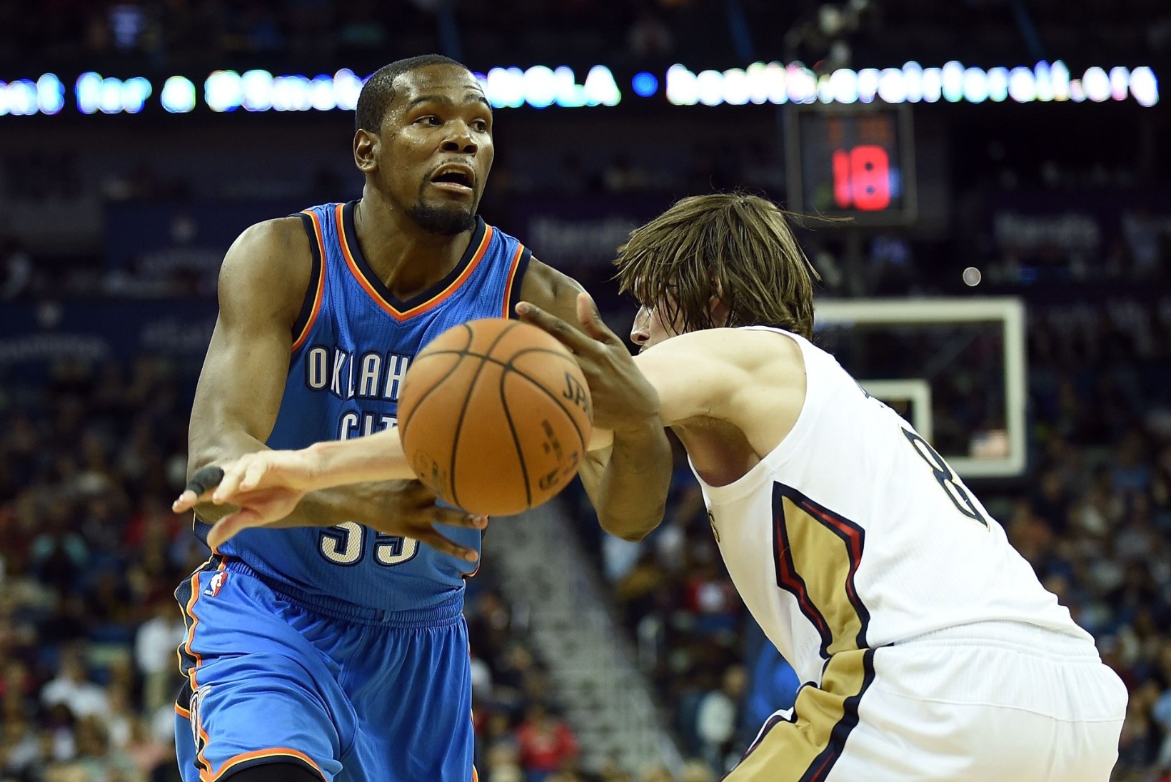 NBA kõige väärtuslikum mängija Durant naasis platsile, kuid meeskond sai kirja 13. kaotuse