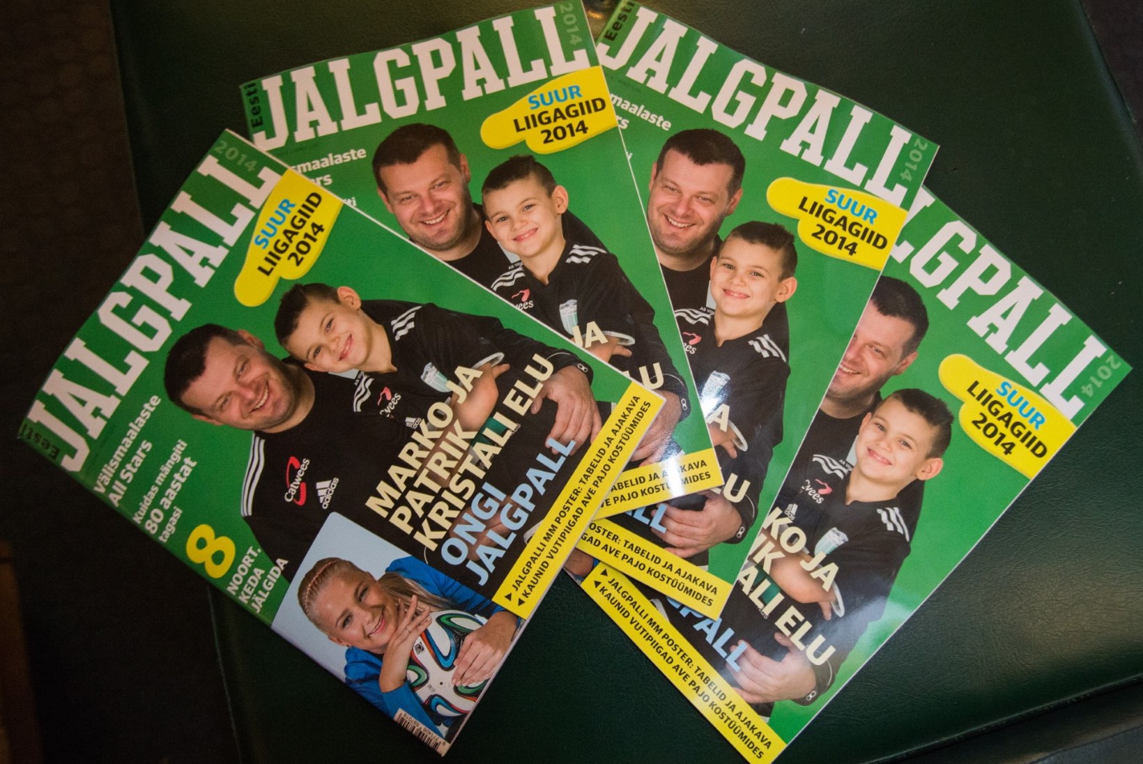 GALERII: Ajakirja "Eesti jalgpall 2014" esitlus