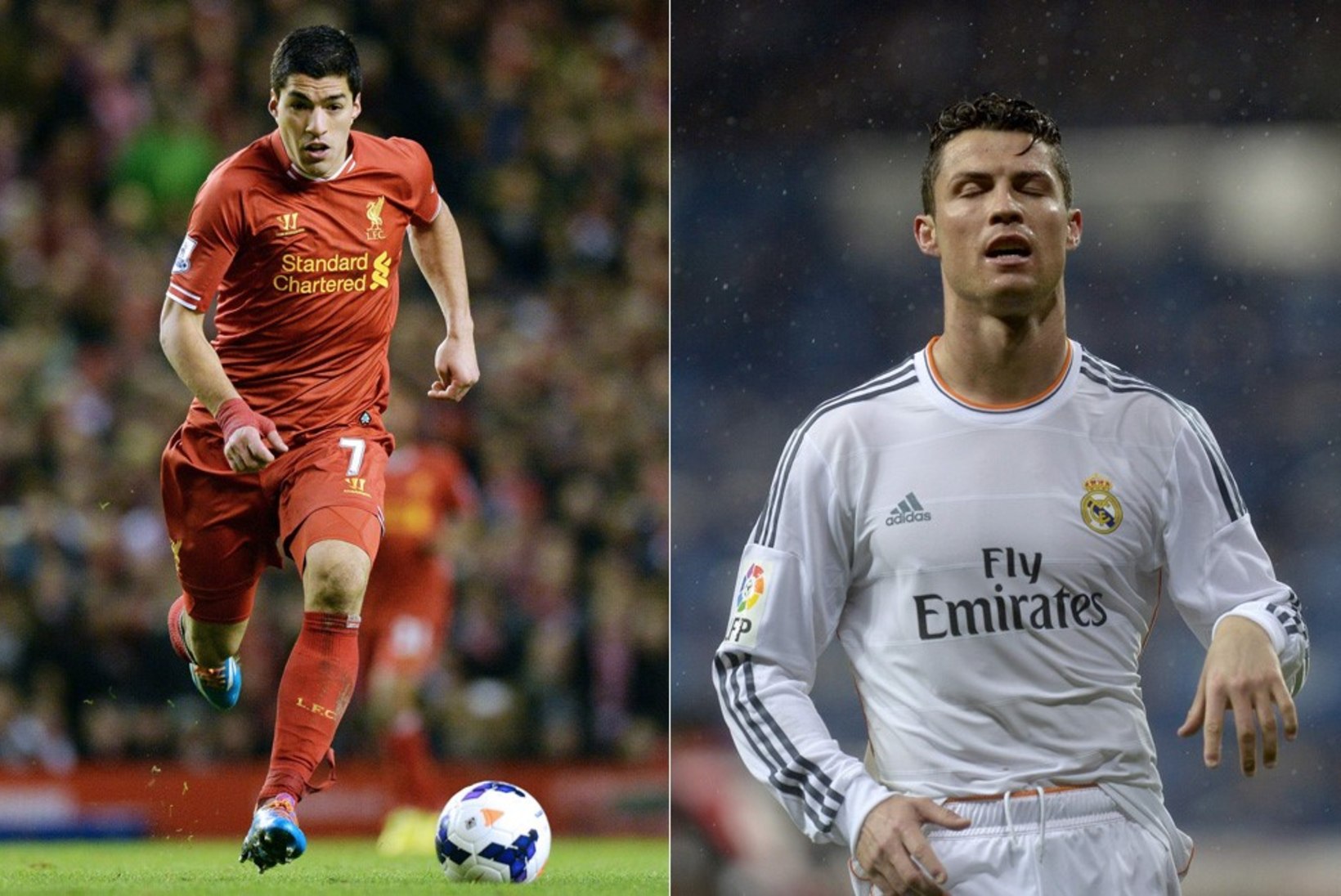 Kes on parem – Luis Suarez või Cristiano Ronaldo? Mida ütlevad numbrid?