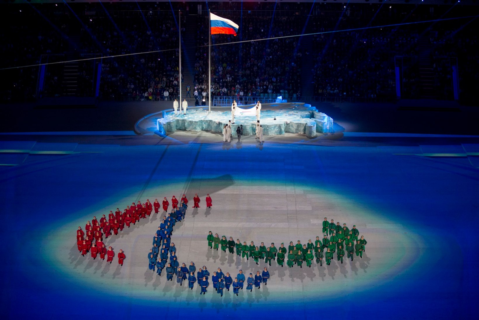 GALERII: Putin kuulutas Sotši paraolümpiamängud avatuks