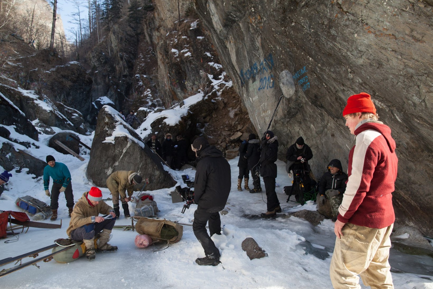 Filmimehed sügaval Siberis: võteteks vajalik lumi sulas ära!