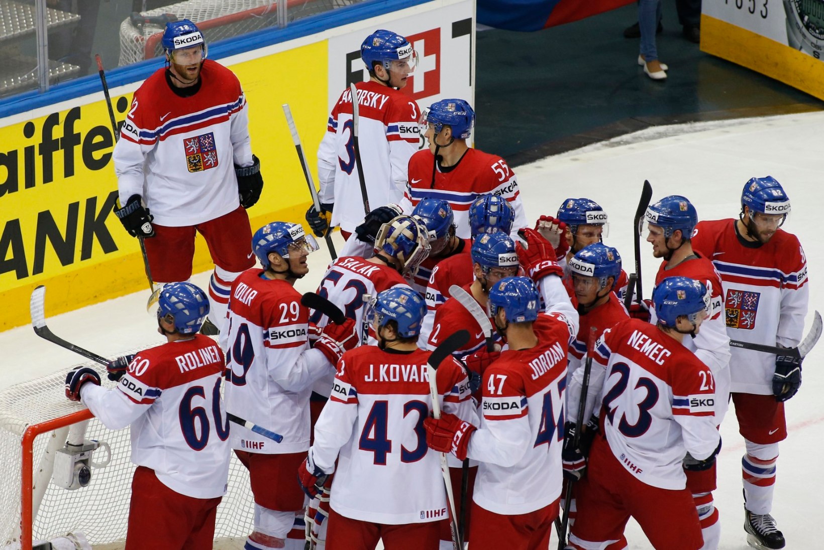 FOTOD: Tšehhi alistas põnevusmängus USA, venelastel polnud probleeme Prantsusmaaga