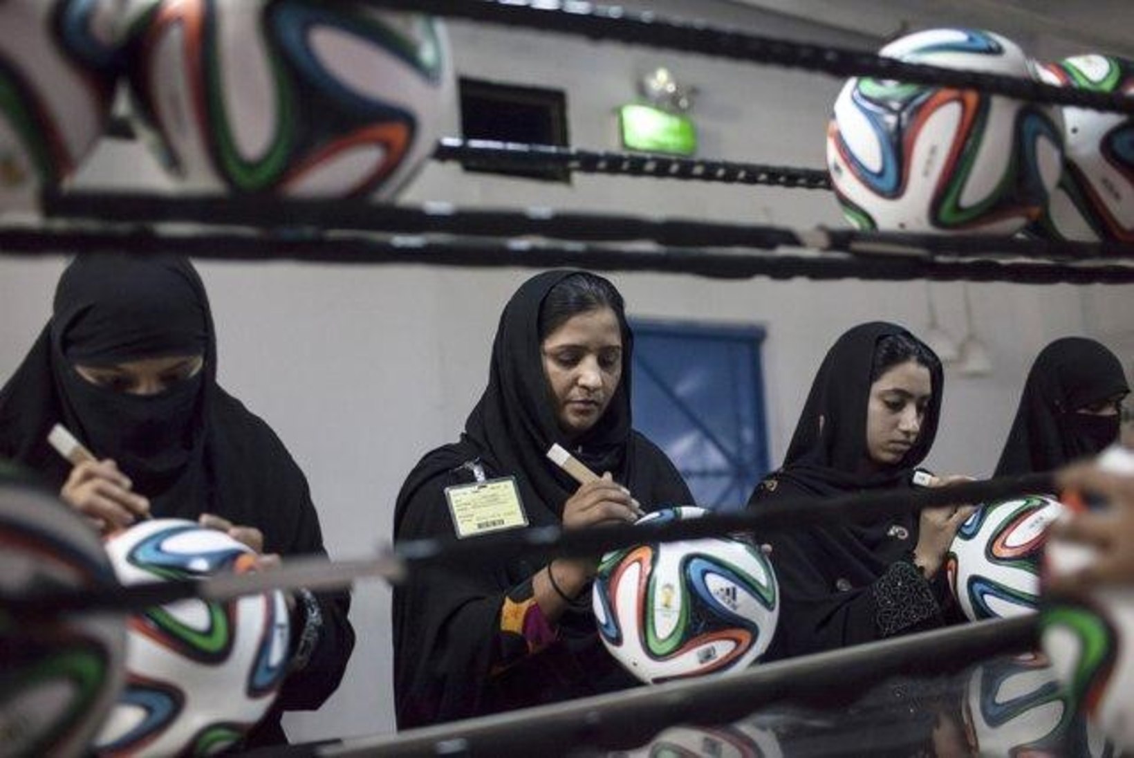 FOTOD: Pakistani naised vorbivad MM-i ametlikke palle