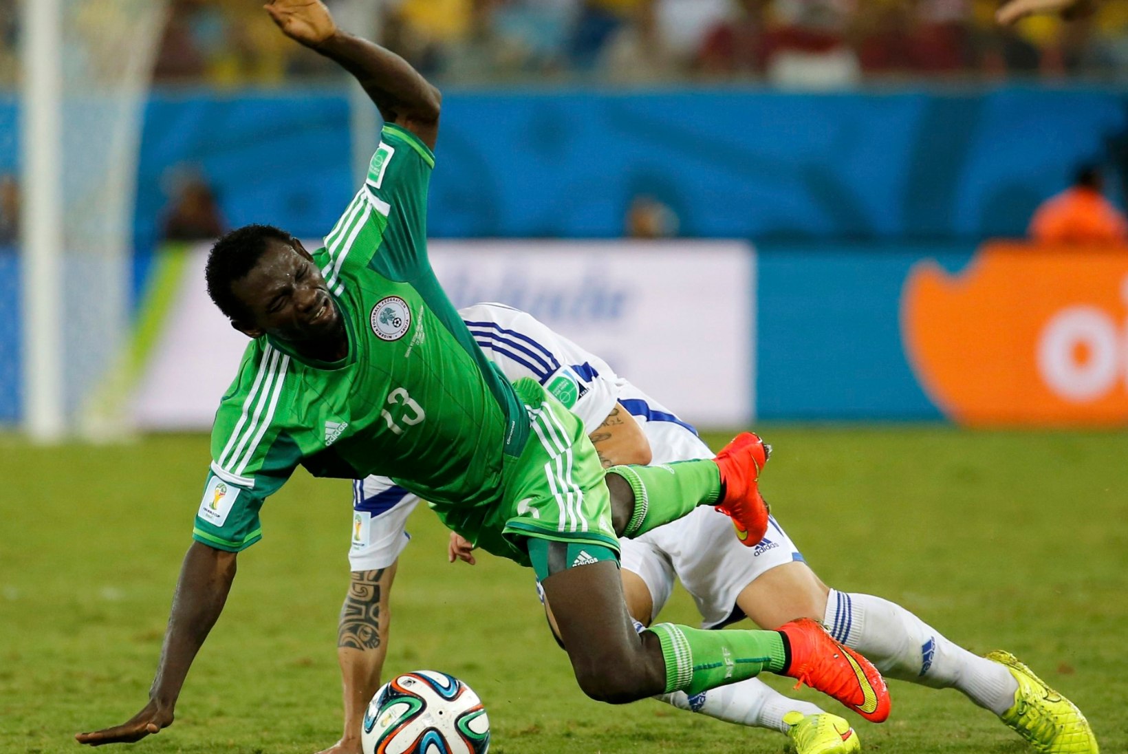 GALERII: Nigeeria võitis ning kukutas Bosnia ja Hertsegoviina konkurentsist