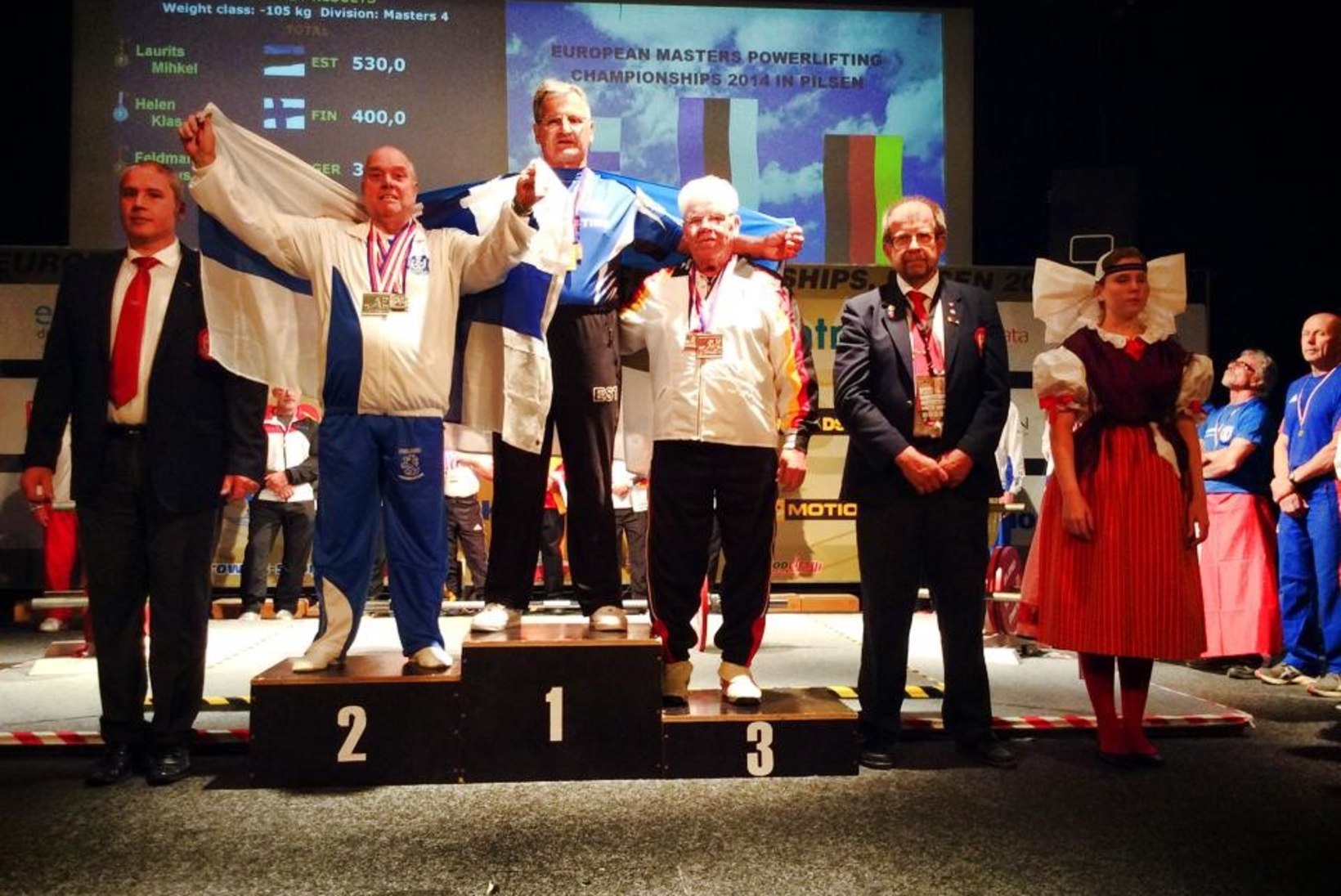 70-aastane Mihkel Laurits tuli jõutõstmises veteranide Euroopa meistriks - kogusumma üle poole tonni!