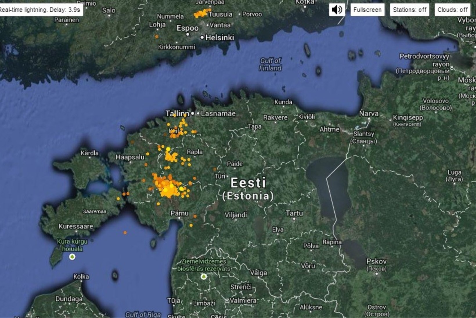 VIDEO: vihm ja äike on jõudnud Eestisse! 