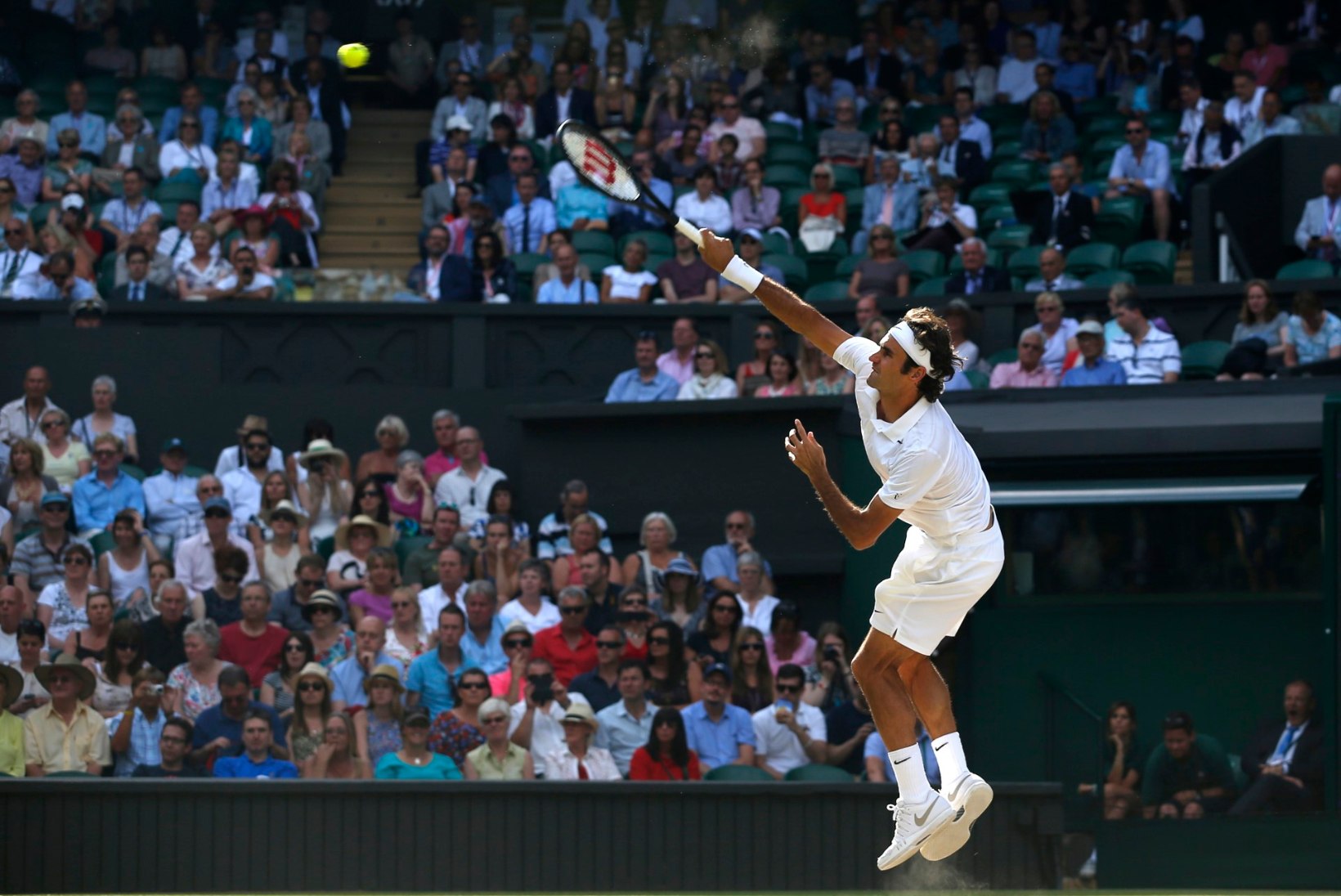 FOTOD: Federer pääses Wimbledonis finaali - üheksandat korda!