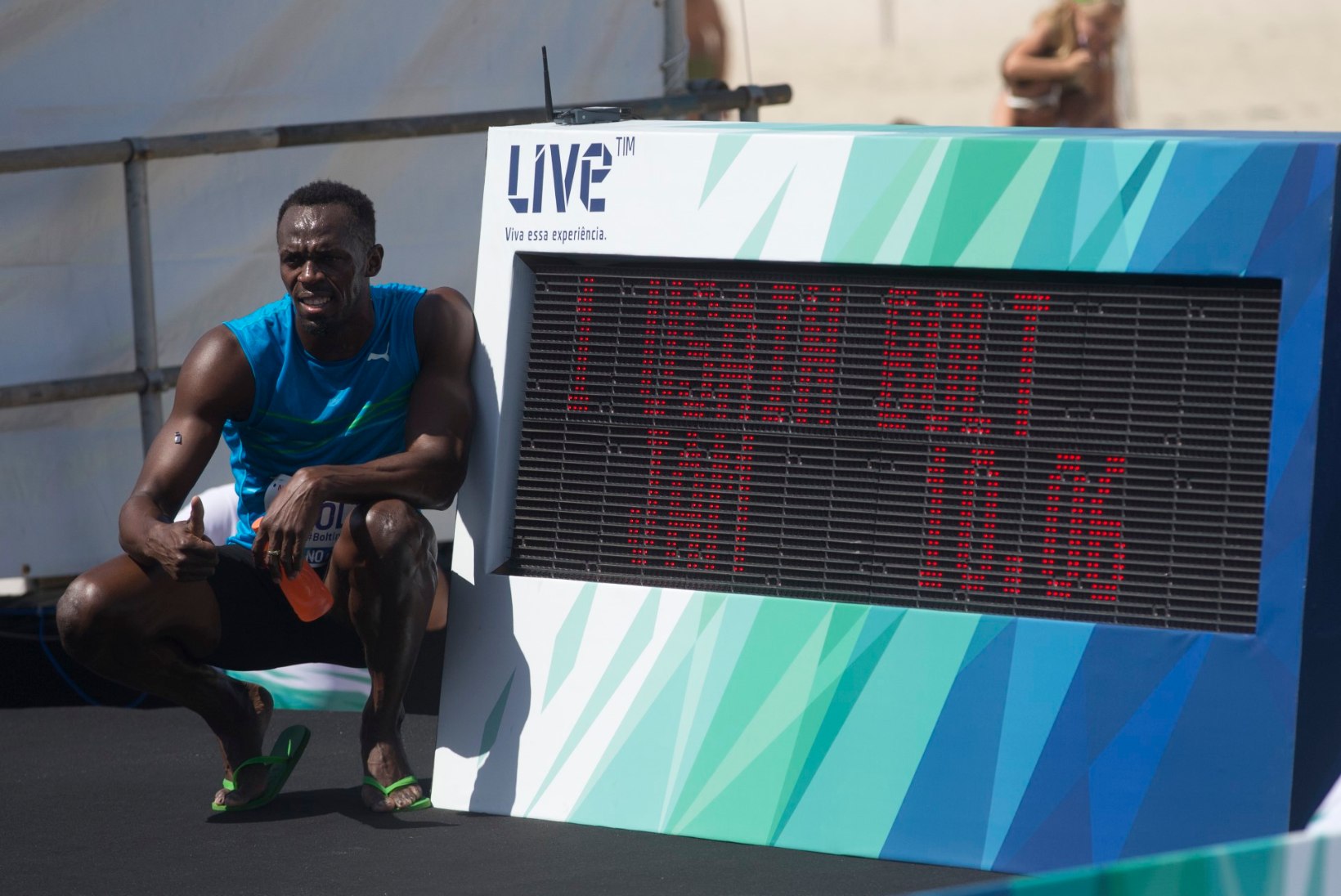 Usain Bolt jooksis Brasiilias 100 meetrit üle 10 sekundi