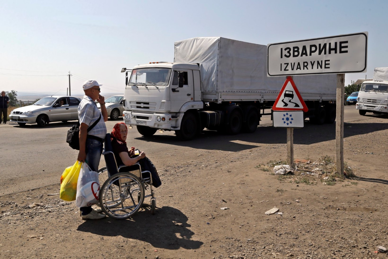 OSCE: kõik Vene abikonvoi veokid on tagasi pöördunud