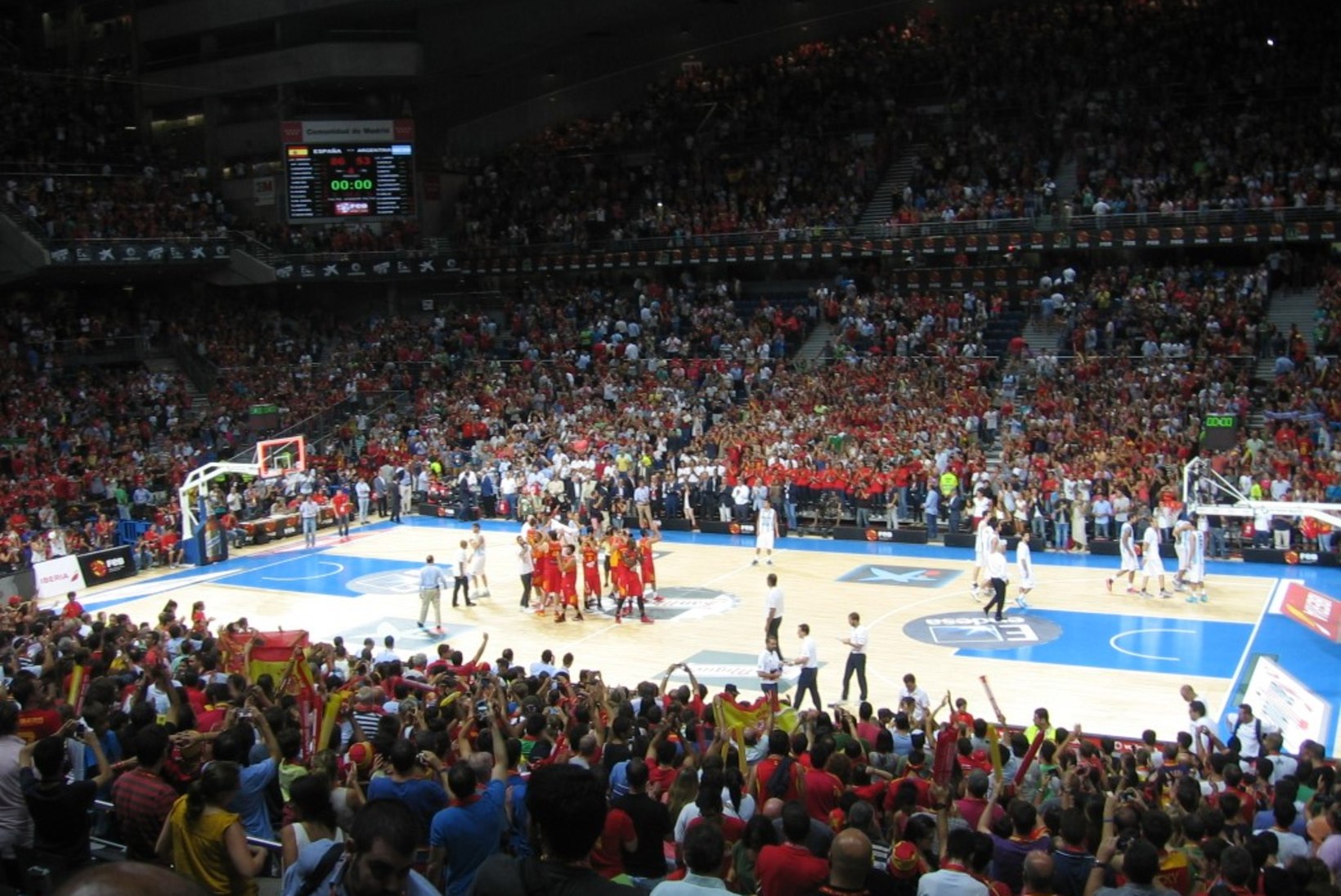 Hispaania korvpallikoondis esitas MMi peaproovis jõudemonstratsiooni