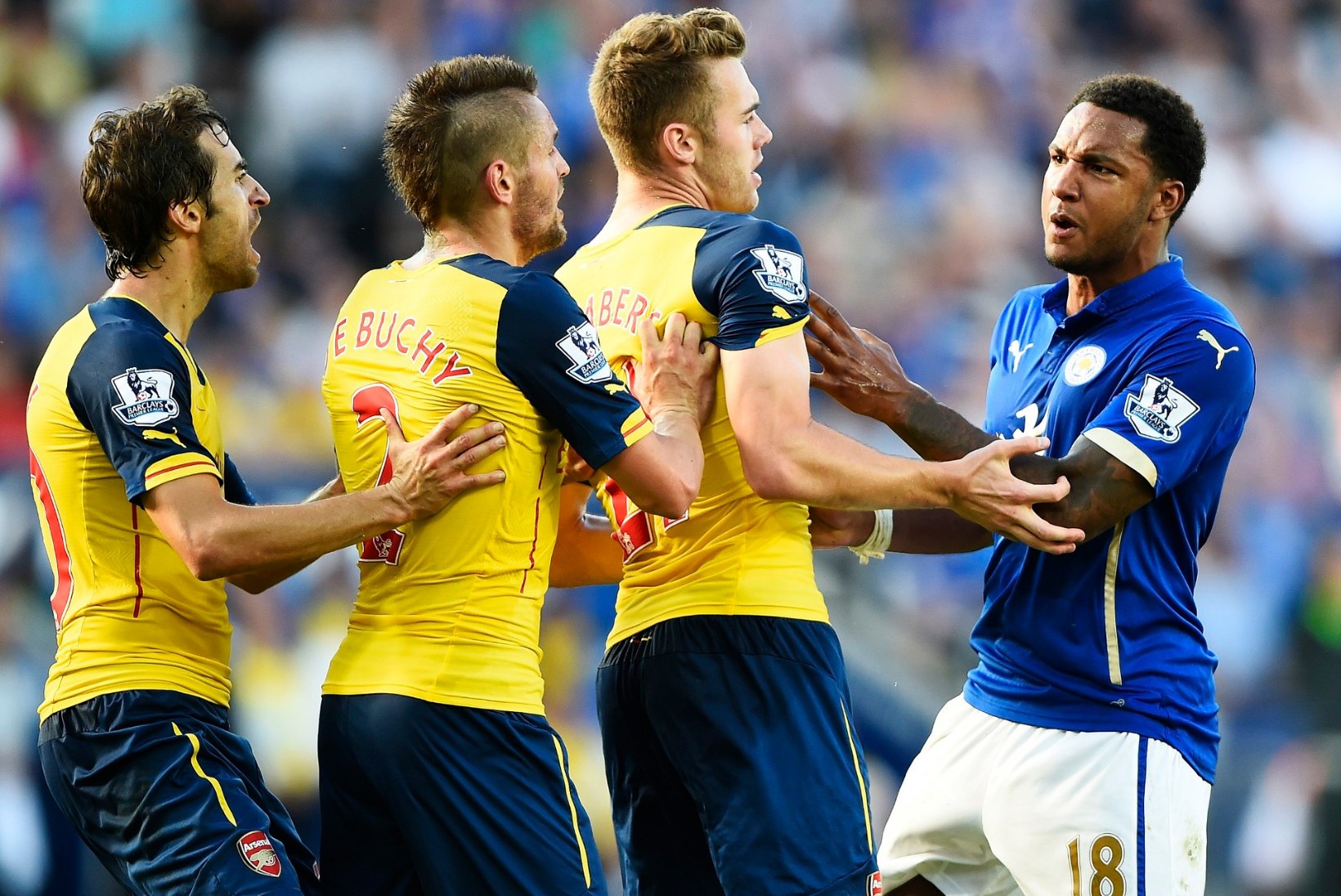 FOTOD: Arsenal jäi Leicesteri vastu võiduta