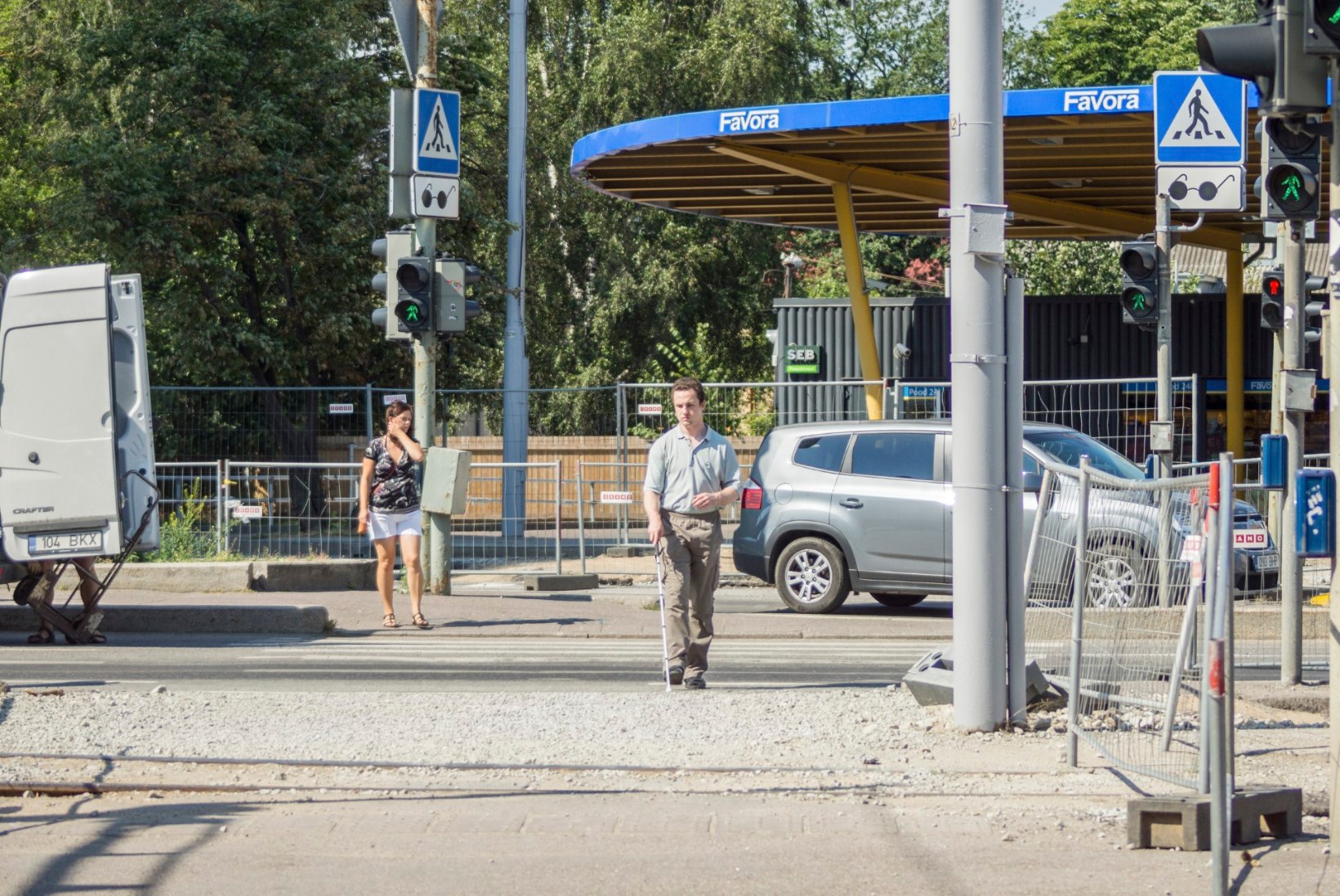 Vaegnägijail on Tallinna liikluskaoses sada korda hullem käia