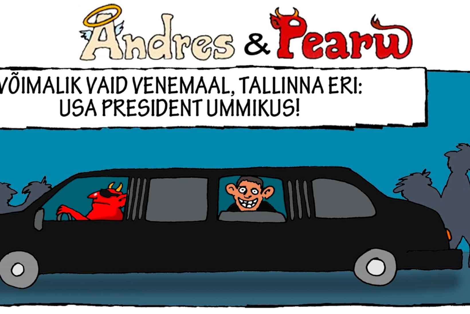 Andres ja Pearu: Obama istub ummikus!