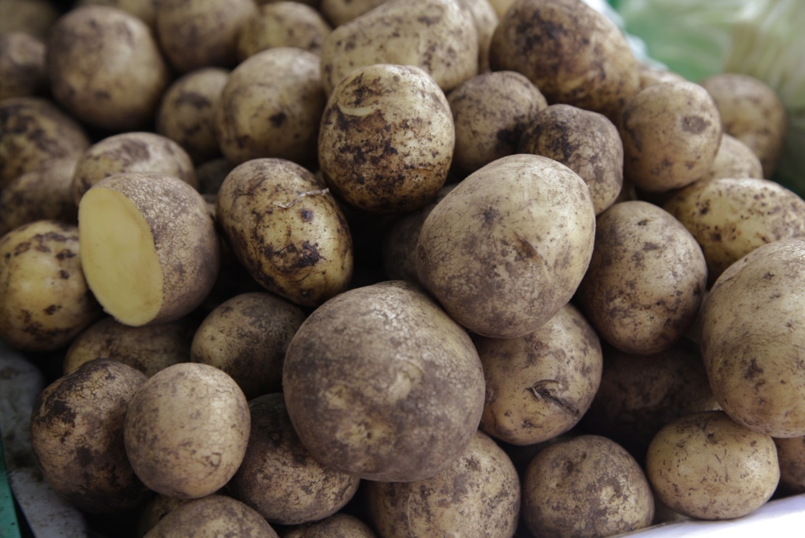 Venemaal tappis kartulikoorem kaks naist 