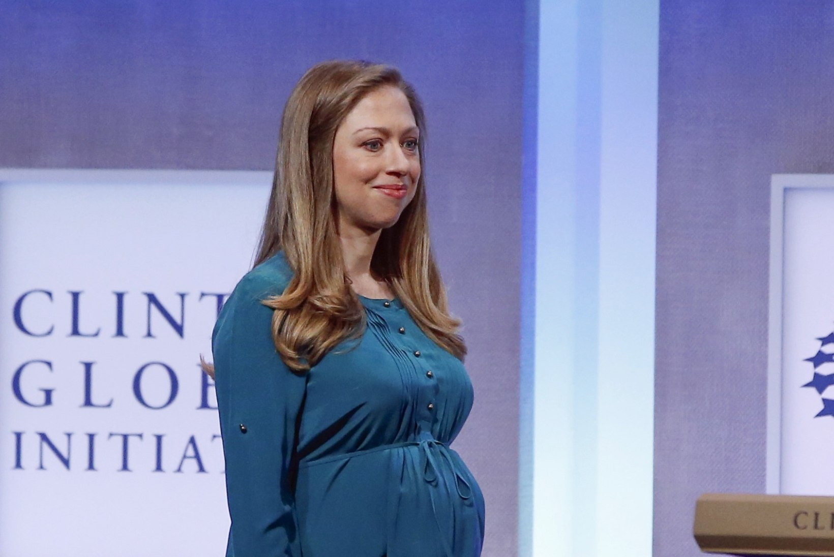 Chelsea Clinton sai emaks