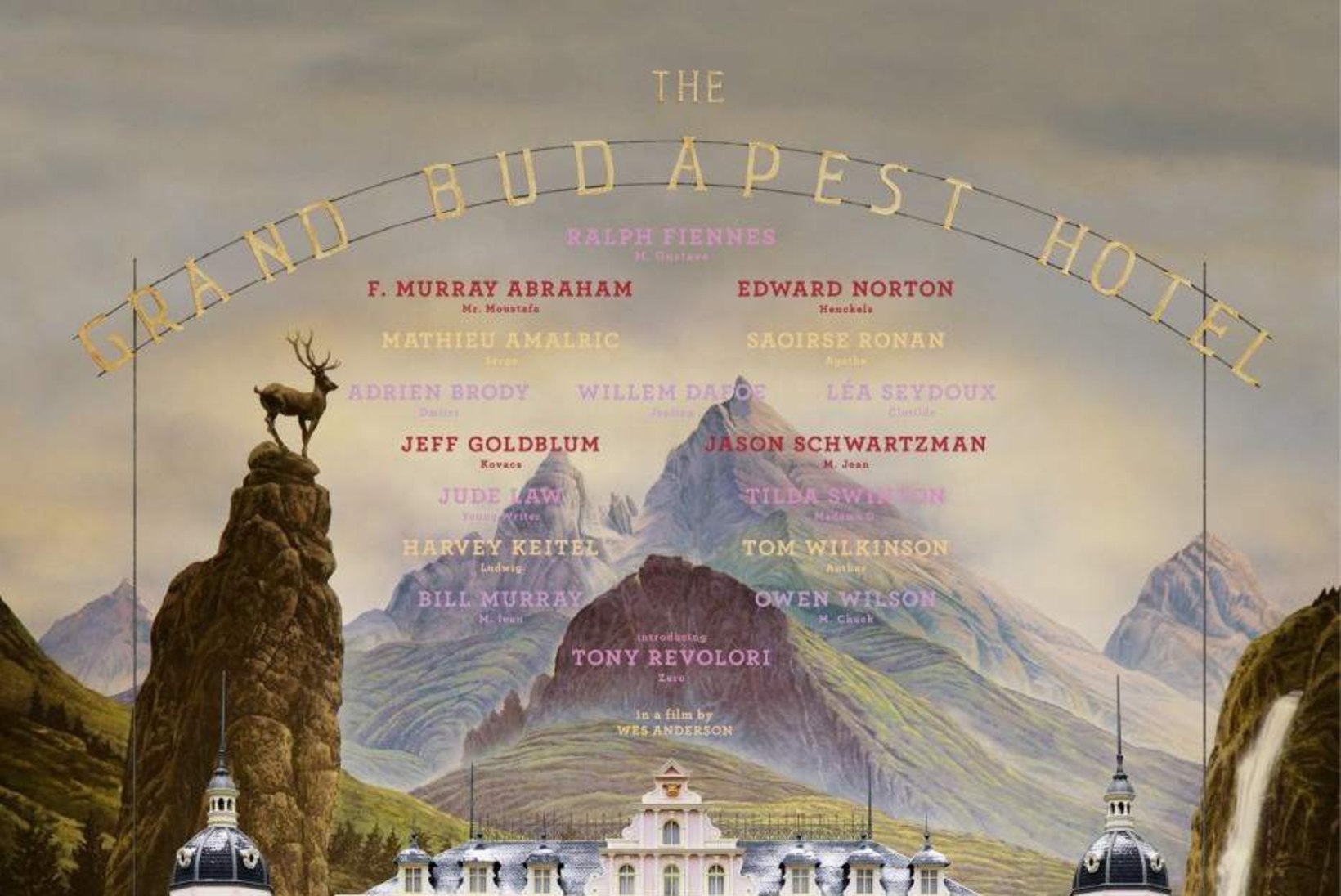 "Grand Budapest  Hotell" ja "Lindmees" püüavad üheksat Oscarit
