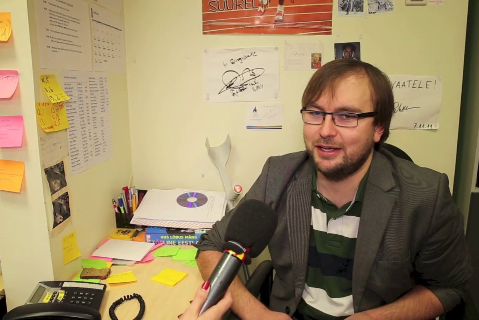 ÕHTULEHE VIDEO | "Ringvaade 1000" | Miks kaunistab Kajar Kase töölauda ultrahelipilt eesnäärmest?