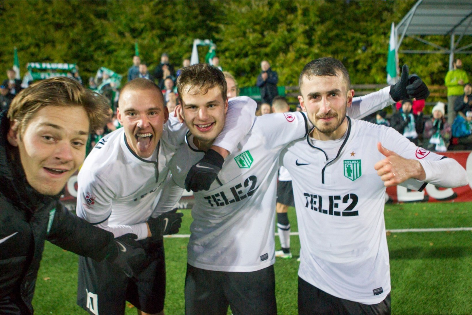 GALERII | FC Flora võitis ja tähistas 10. Eesti meistritiitlit
