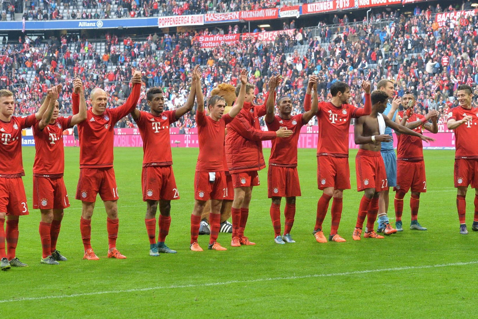 Müncheni Bayern jõudis ajaloolise tähiseni