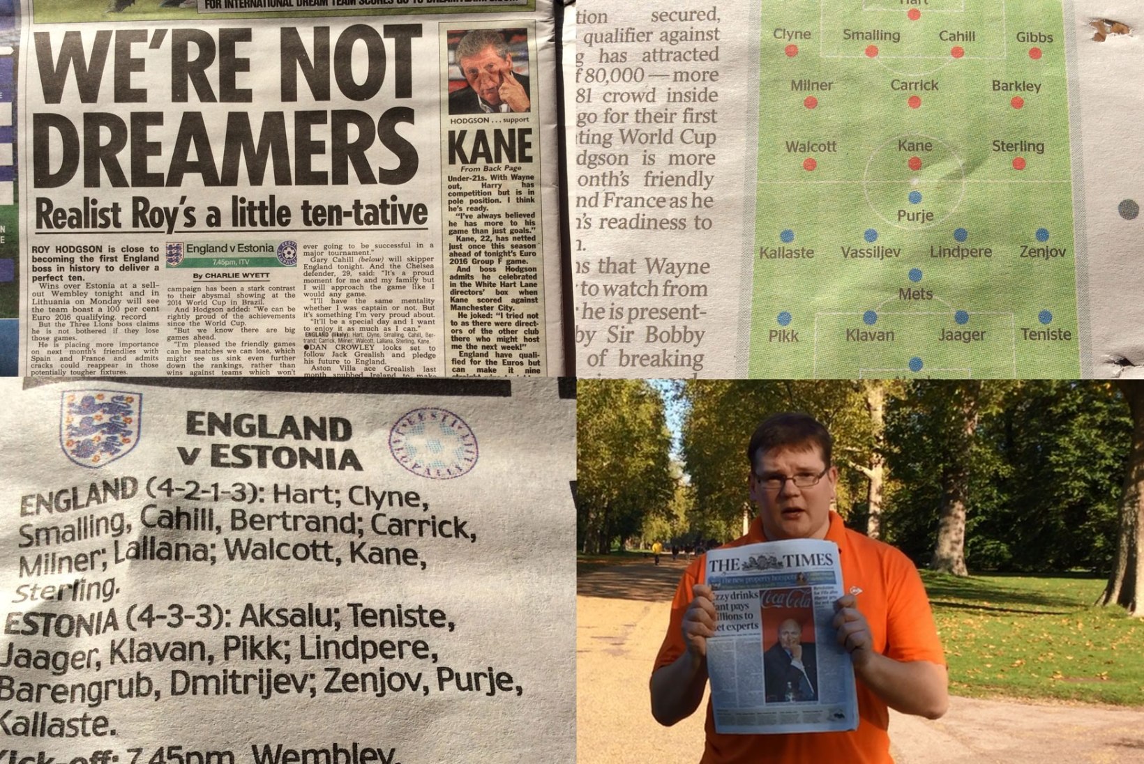 ÕHTULEHE VIDEO | Milline Inglismaa ajaleht paneb Eesti koosseisuga puusse, milline pihta?