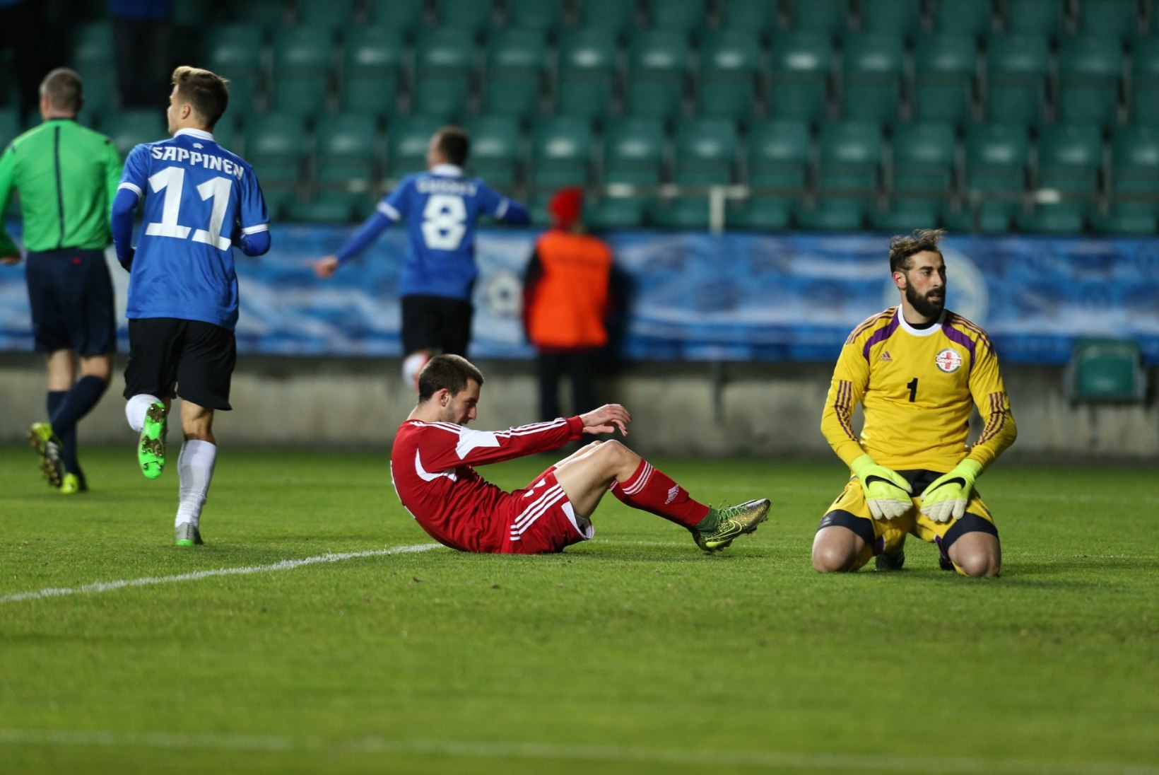 NII SEE JUHTUS | VÄRAVATESADU! Eesti jalgpallikoondis võitis Gruusia 3:0