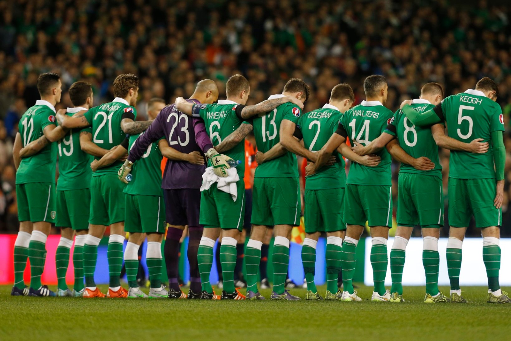GALERII | Iirimaa alistas Bosnia ja Hertsegoviina ning pääses jalgpalli EMile
