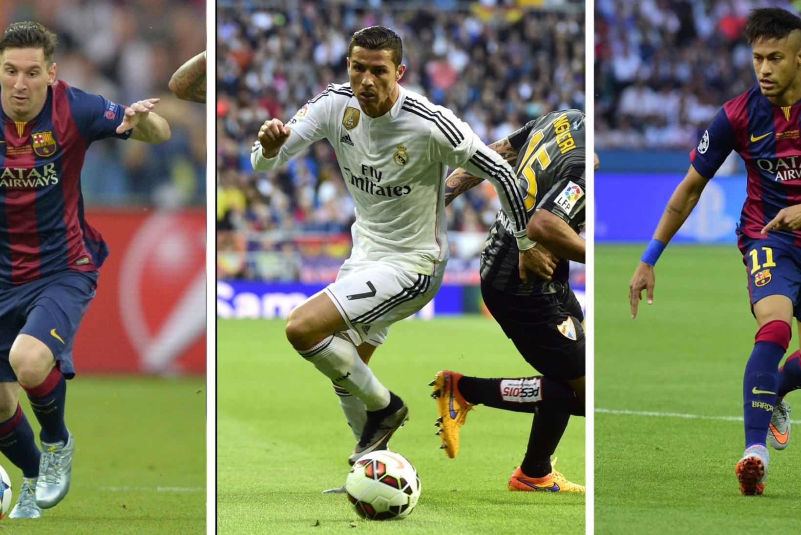 Aasta parim jalgpallur on kas Ronaldo, Messi või Neymar