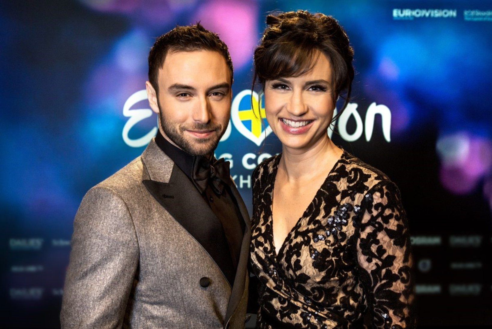 Eurovisioni õhtujuhid on Måns Zelmerlöw ja Petra Mede