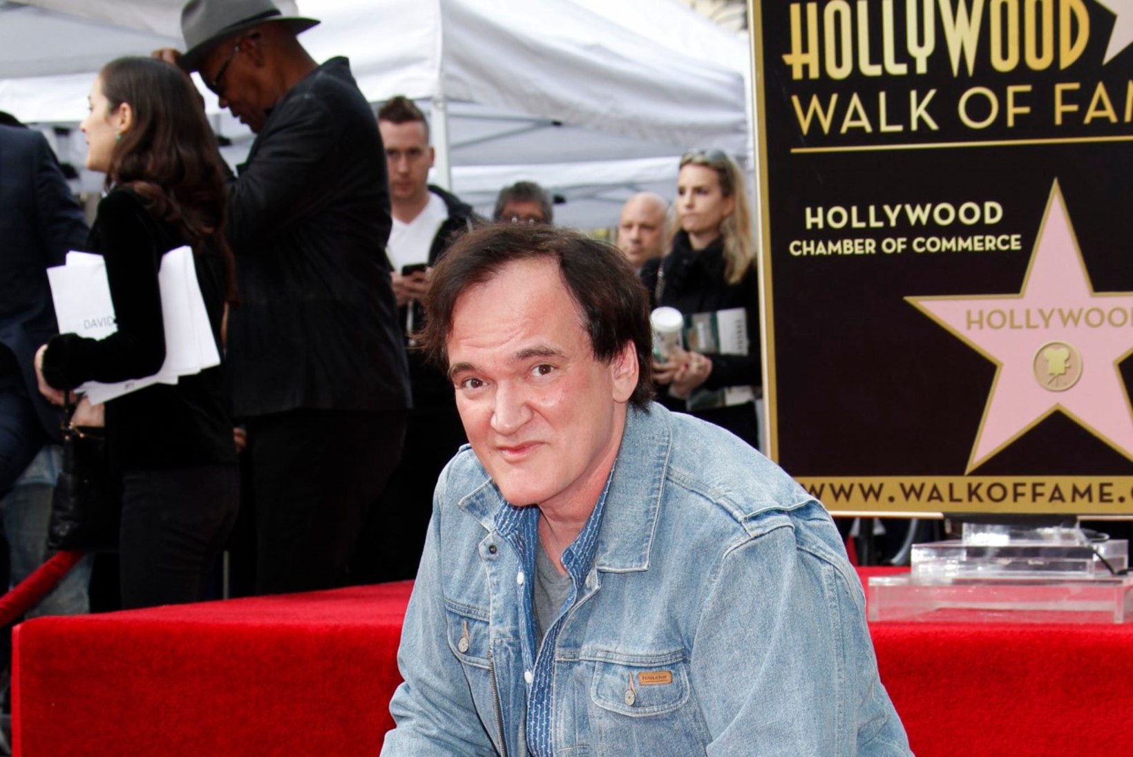 FOTOD | Quentin Tarantino sai tähe Hollywoodi kuulsuste alleel