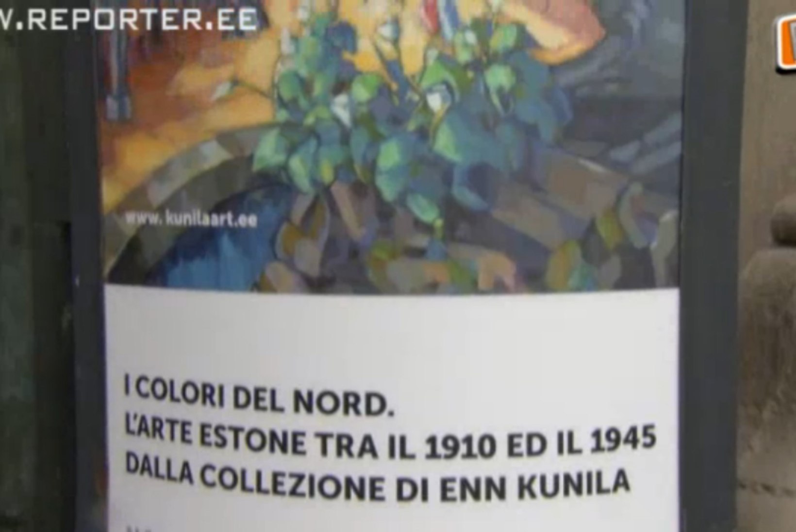 "REPORTERI" VIDEO: Rooma kunstihuvilistel on võimalus näha Eesti tippkunstnike loomingut