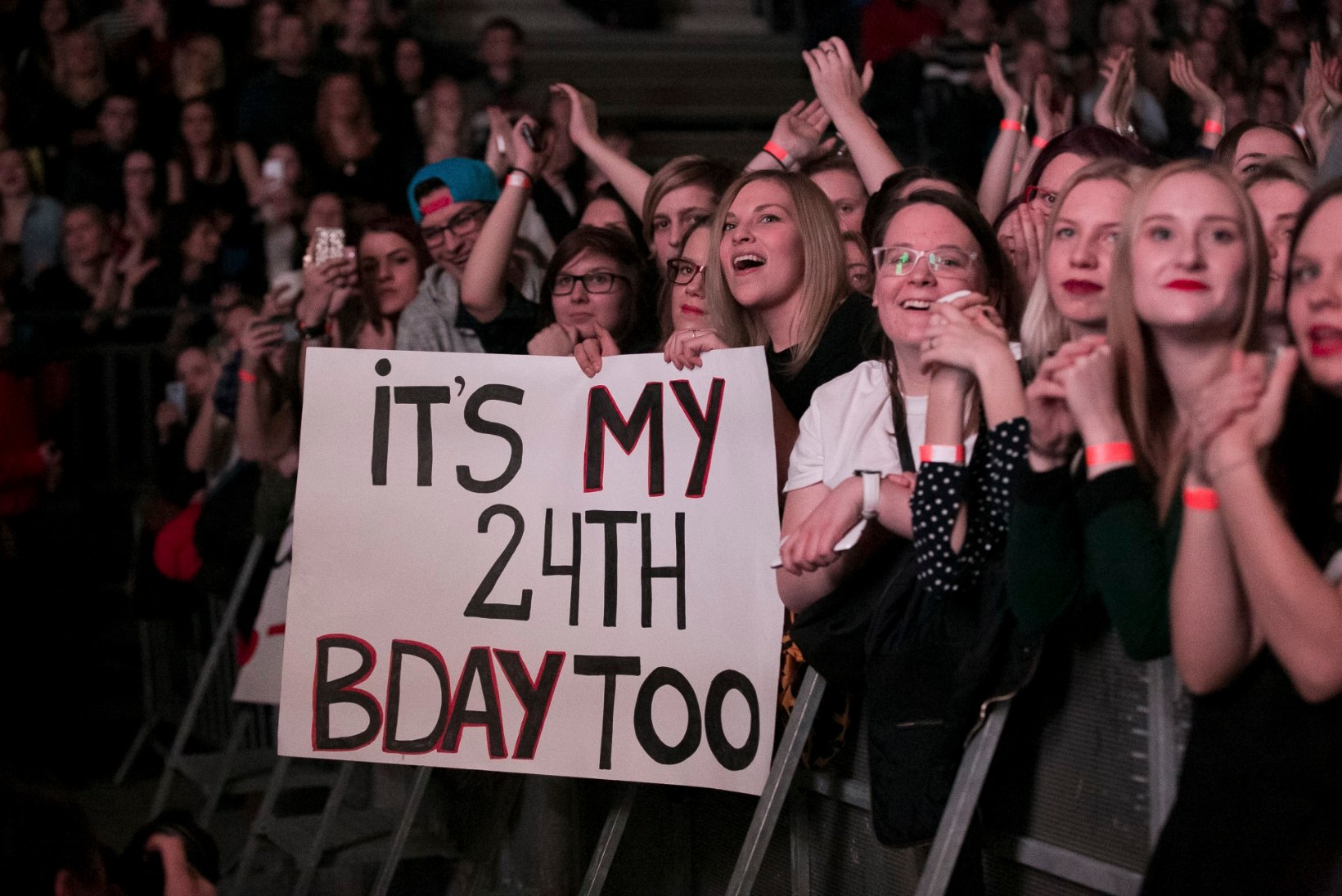 Ed Sheeran tähistas eile oma sünnipäeva Tallinnas kontserdiga