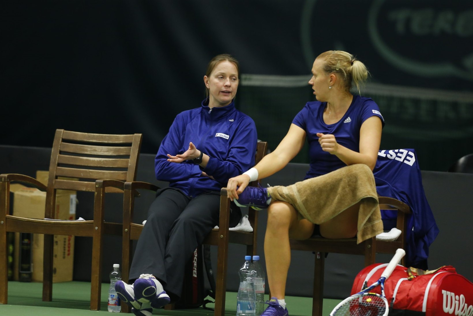 Kaia Kanepi kindlustas Eesti tennisenaiskonnale matšivõidu!