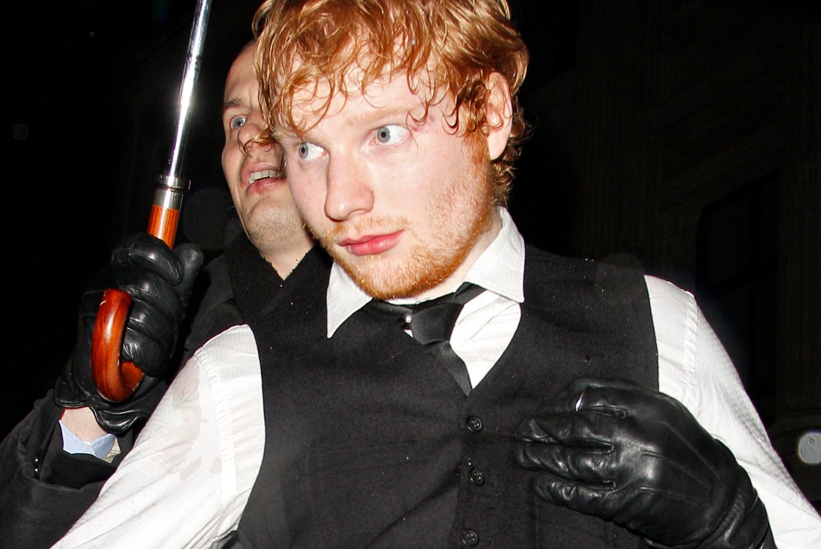 Ed Sheeran tähistas auhindu kõva napsiga