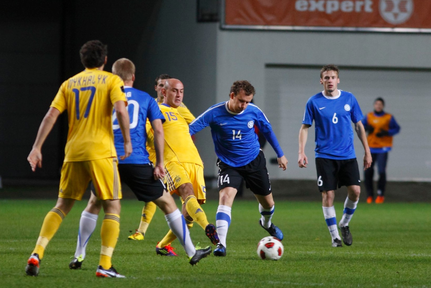 Eesti jalgpallikoondis vahetas Venemaa Ukraina vastu välja? Päris nii öelda ei saa...