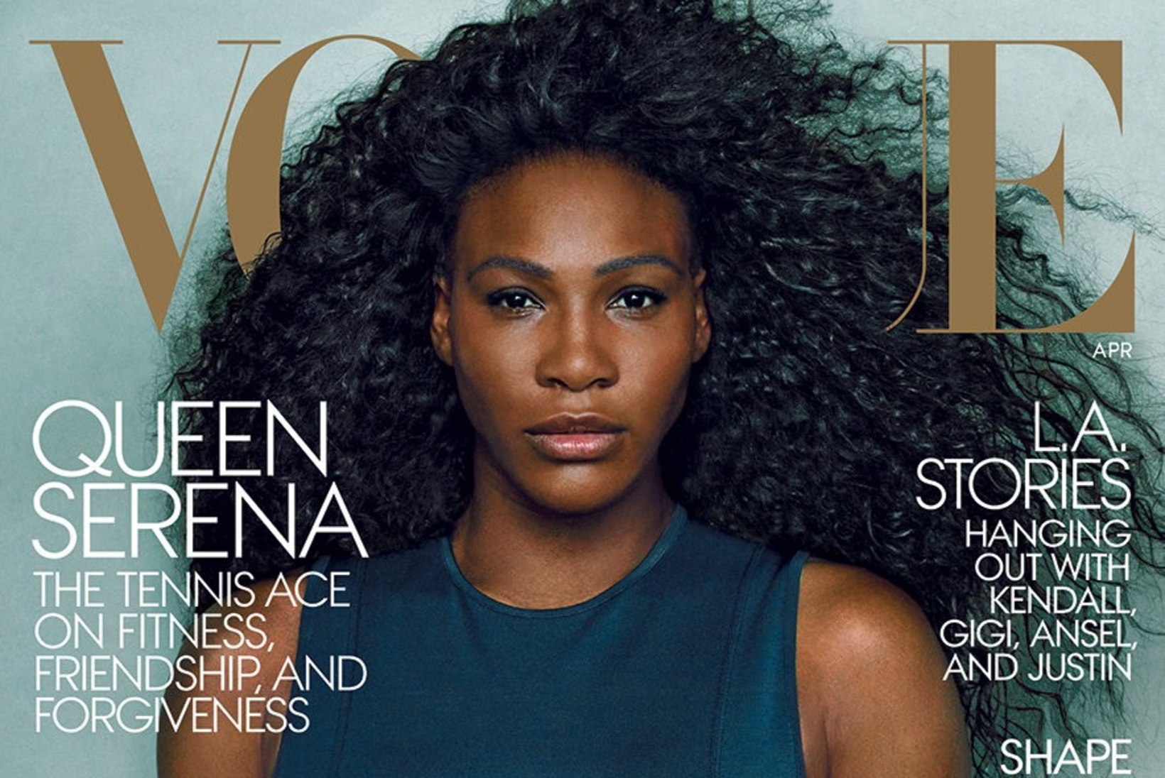 PILTUUDIS: Vogue pani Serena Williamsi taas esikaanele