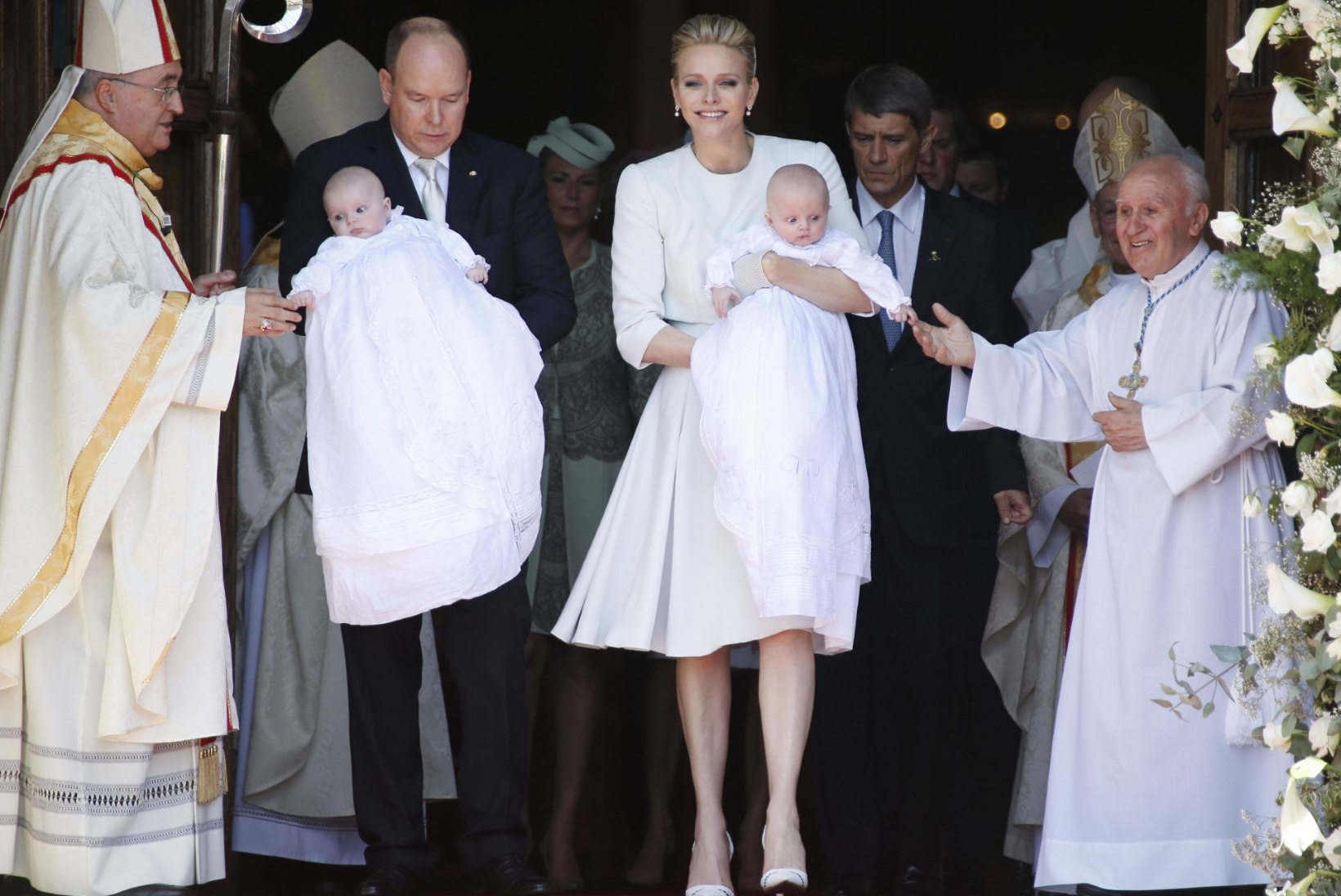 Kaksikud ristitud! Monaco prints ja printsess on nüüd jumala lapsed